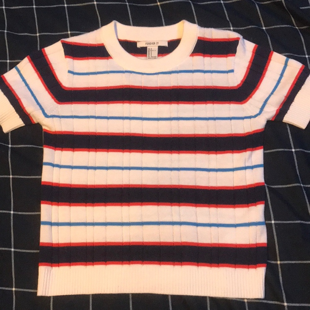Forever 21 - Multicolored Striped Top